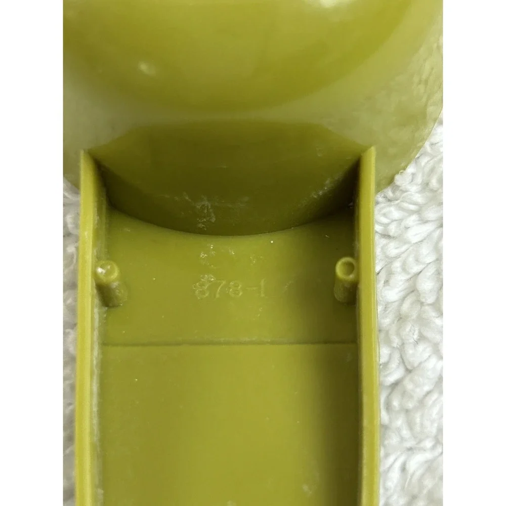 Vintage Tupperware Scoops #878 Green Blue Clear (Lot of 3) VGUC